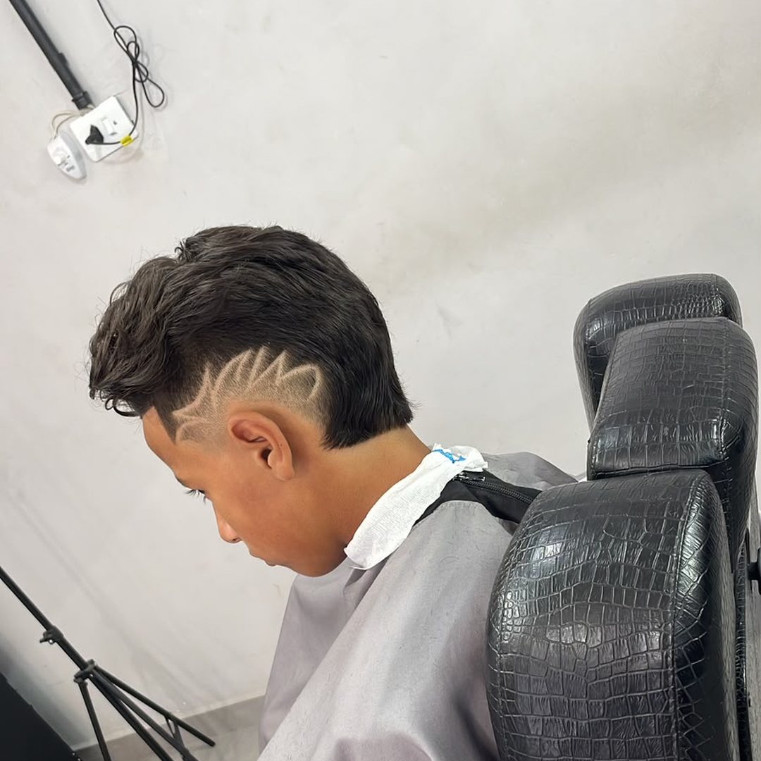 Freestyle — desenho no topo — G. Brooklyn Barbearia